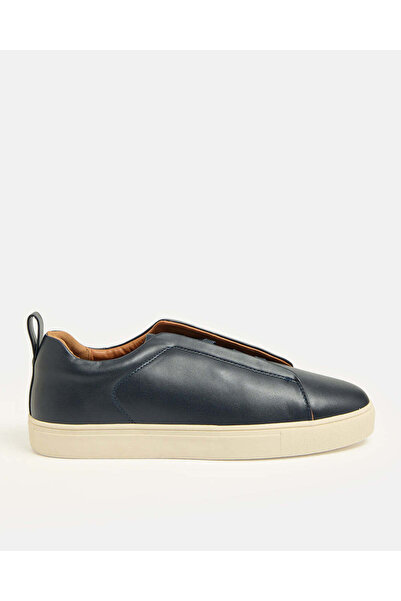 REDTAG Men Navy Slip On Sneakers