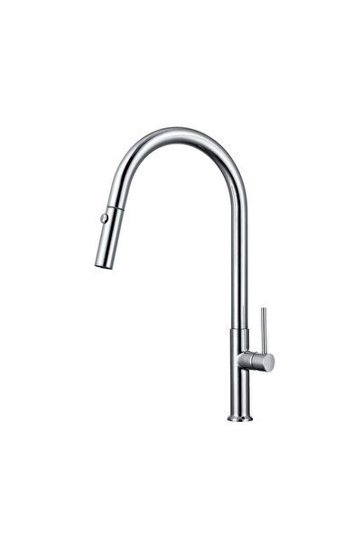 Milano Magic Pull Out Sink Mixer - Chrome, Brass, L 59 x W 35 x H 8 cm