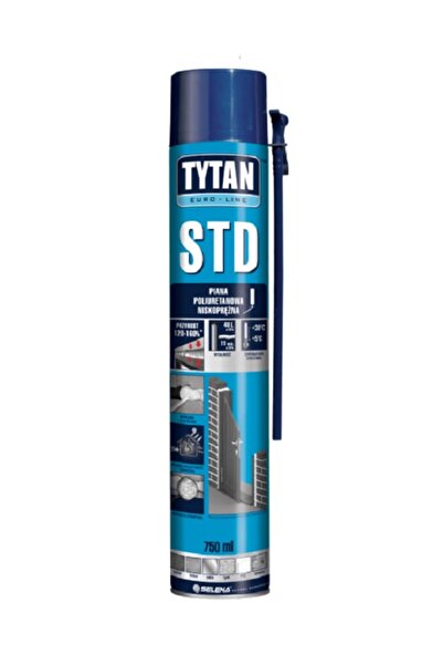 TYTAN SPUMĂ 750ML EURO-LINE O2 - PIA 750 TE02