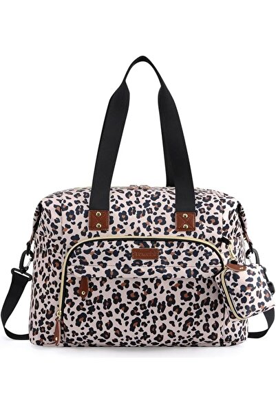 GENERAL Diaper Bag Backpack with Large Pacifier Case for Mom and Dad Travel L...