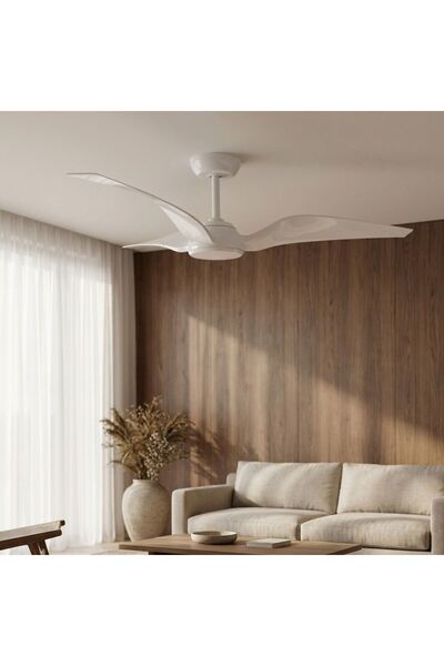 Milano Serenity Bldc Ceiling Fan W Remote - 90Mm, White, 52 inches, ABS, Cool...