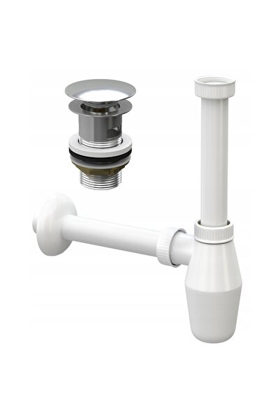 Granitan Sifon Premium Chiuveta/Bideu Granitan, Click-Clack Alama Crom, Fi 32...
