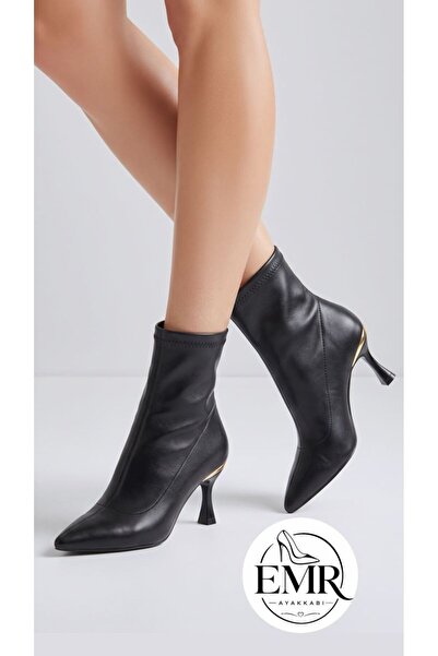 Alphus Vollex Thin Heeled Stretch Women's Boots