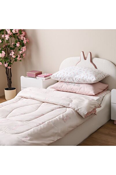 Danube Home Dreamz Bunny Digital Printed 4 Piece Micro Comforter Set, Multi C...