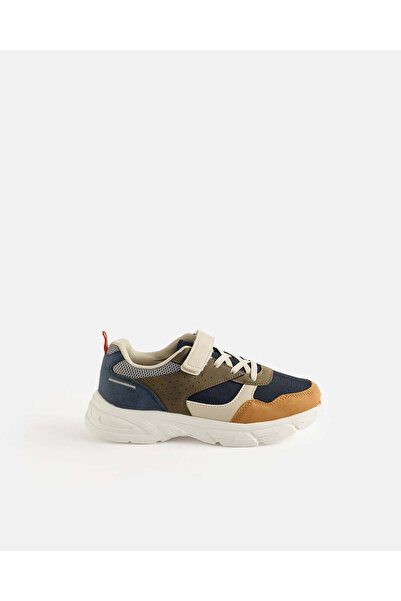 REDTAG Boys Assorted Colour Block Chunky Sneakers