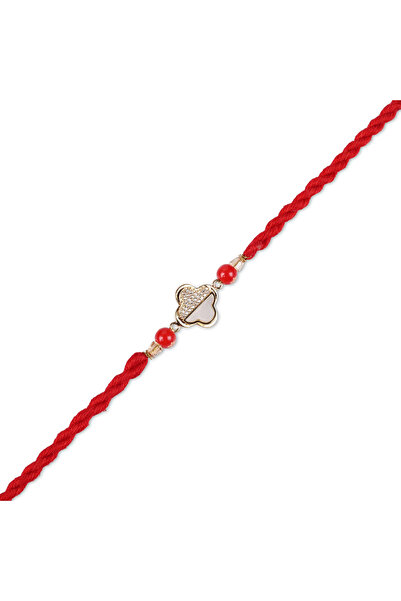 MADHOOR Rakhi AD Clover OM Red