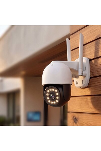 Milano Smart Home Wi-fi Ptz Camera – White, Security And Sensors, 20.5 x 18.5...