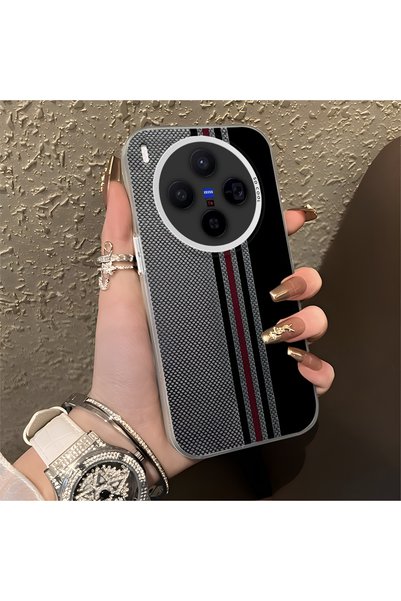 CHICASELUX حافظة صلبة بنمط شريط عمودي أنيق وعالي الجودة متوافقة مع Vivo X300،...