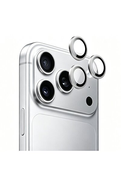 EHZ TEKNOLOJİ iPhone 18 Pro Max Compatible One by One Aluminum Sapphire Camer...