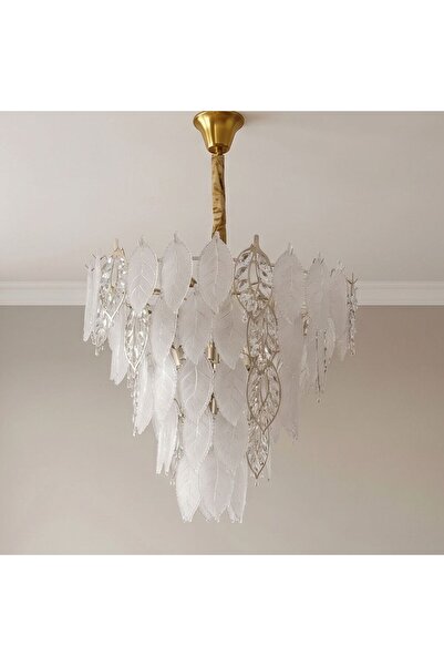 Danube Home Abels 14 Lights Chandelier - 60Cm Gold, Glass, Stainless Steel, B...