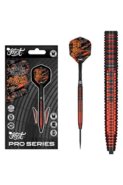 Pro Series Bradley Brooks % 90 Tungsten Çelik Uçlu Dart Oku