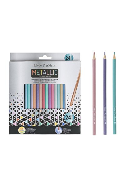 OEM Set creioane pentru schițe și desen, 24 bucăți – culori intense, vârf sub...