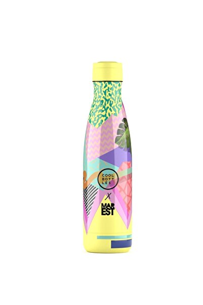 Cool Bottles Paslanmaz Çelik Şişe - The Bottle Mediterranean 500ml Standart Colorfull