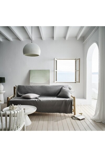Gofis Home Throw Ilania 318 Rock Grey Διθέσιο 180x250 cm