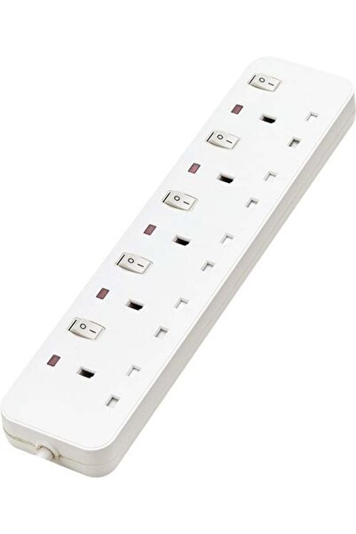 Milano 3M 5 Eu Socket Extension Cord Su295 Ml-275U, White, Copper, PP+Copper,...