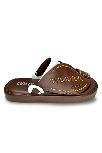 Huskswear Comfortable Home Slippers, Brown Color, Size 41, Model 25Cf208