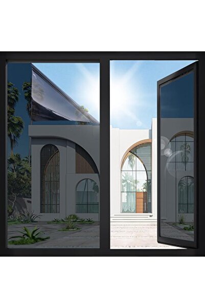 kafuter One Way Privacy Window Tint Sun Blocking and Privacy Protection Non-A...