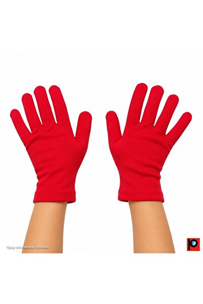 vedat paker giyim sanayi Children's Red Bandocu Show Ceremony Event Gloves Ap...