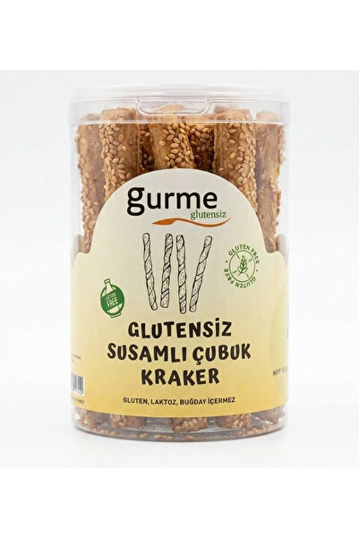 Gurme Glutensiz Susamlı Çubuk Kraker100 gr