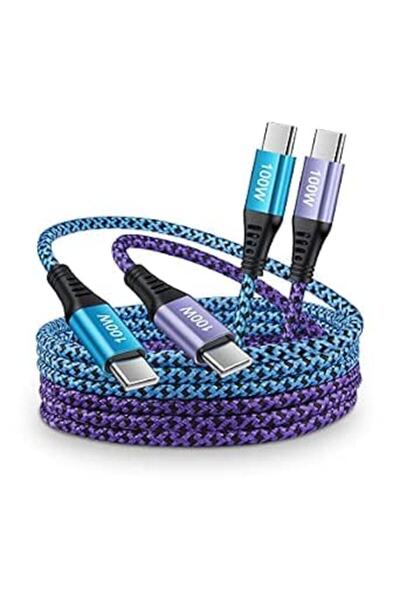 AILKIN Auto USB Type C Cable 3Ft/2Packs USB a to USB C Fast Charging Cable