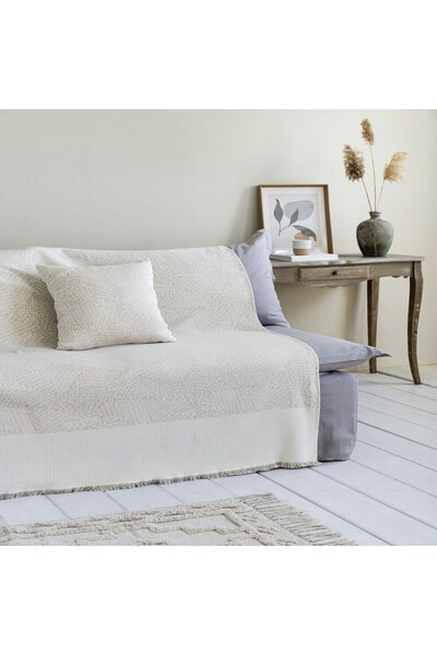 Nima Throw Basida Ivory Πολυθρόνα 180x180 cm
