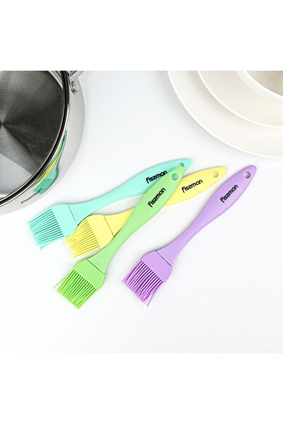 Fissman Brush 8" (silicone), Multi Color, L 20 x W 4 x H 0.7 cm, Silicon, Sil...