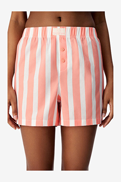 Penti Women's Pink Soft Cotton Pyjama Short