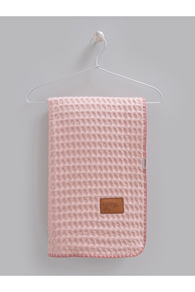 Caramell Welsoft Blanket (85X90) - Dried Rose Std Dried Rose