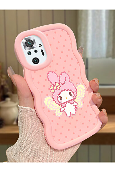 ucuc Redmi Note 10 Pro Uyumlu Pembe Silikon Kılıf Kamera Korumalı Darbe Emici...