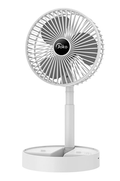 Fuchsia JS01 Masaüstü Soğutma Fanı - Beyaz