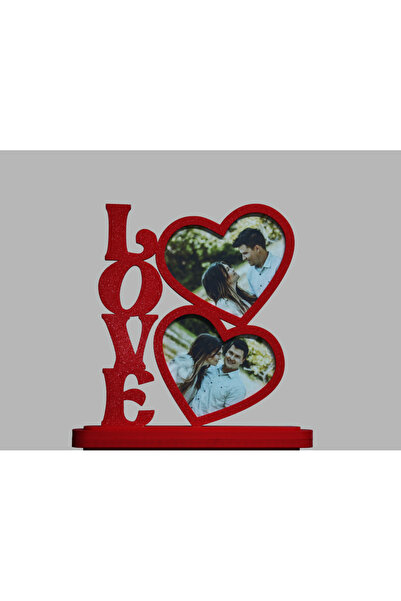 Toptancı Amca Kişiye Özel Fotoğraflı Love Dekoratif Masaüstü Çerçeve – Sevgil...