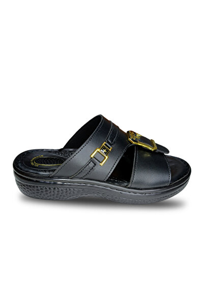 Huskswear Comfortable Home Slippers, Black Color, Size 43, Model 25Cf3104