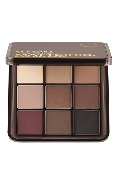 SEPHORA COLLECTION All That Matte(r)s Nötr Tonlu Mat Far Paleti 9 Renk – Soğu...