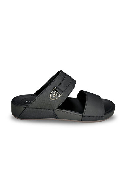 Huskswear Mg111 Black Color Size 44 Comfortable Home Slippers