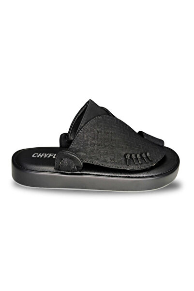 Huskswear Comfortable Home Slippers, Black Color, Size 44, Model 25Cf206
