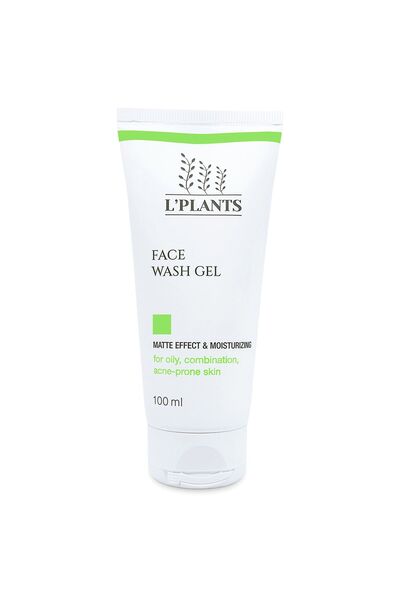 Pulanna L'PLANTS Gel de curățare facială pentru ten gras, mixt și predispus l...