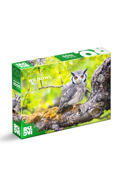 Roovi Puzzle Bufniță Sălbatică – James Rushforth – Puzzle pentru Adulți 1000 ...