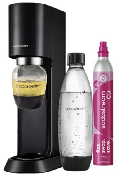 sodastream Saturator MIX + cartuș CO2 1L 430ml Negru