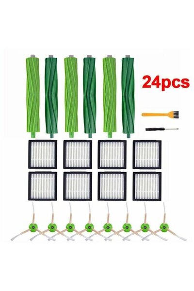 Morvena Picks Kit de accesorii din 24 de piese pentru aspiratoarele robotizat...