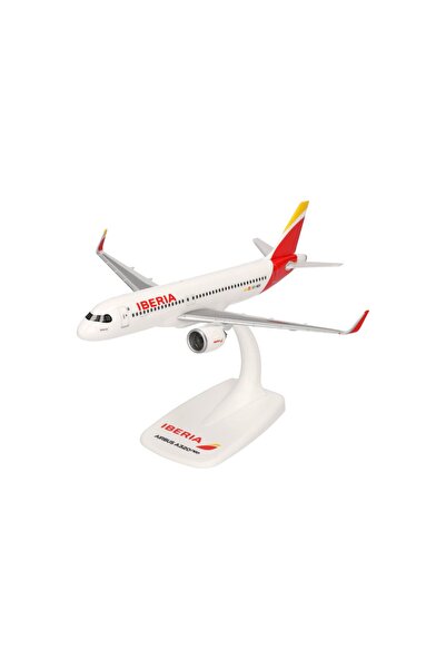 Herpa Macheta avion Airbus A320neo IBERIA, 18 cm, scara 1:200,
