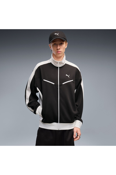 Puma T7 Retro Erkek Siyah Ceket (636733-01)