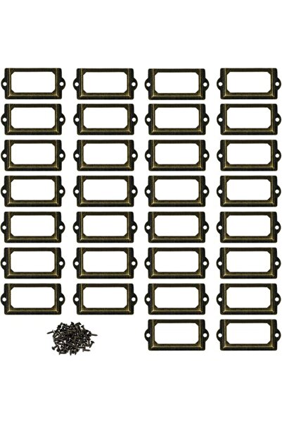 Morvena Picks 32 de piese, suporturi metalice pentru etichete, etichete metal...