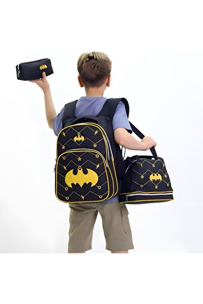 woomino Boys' 3-Piece School Bag Set – Backpack, Lunch Box, and Pencil Case