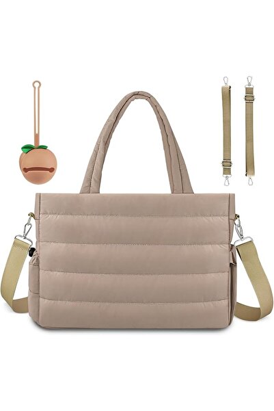 GENERAL Large Tote Crossbody Bag for Baby Diaper Hospital Mommy Travel Bag wi...