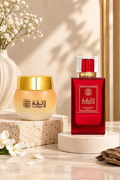 Naseem Laeqa Premium Fragrance Duo | EDP 80ml + Mukhamria 25ml | Unisex