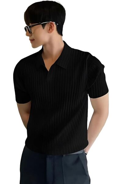 Leriya Fashion تي شيرت بولو كاجوال للرجال LF-MT-1044 من ليريا فاشن