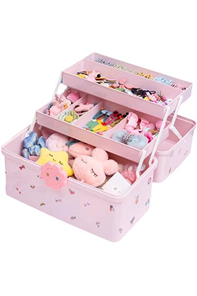 Morvena Picks Cutie de depozitare accesorii pentru păr fete, organizator port...