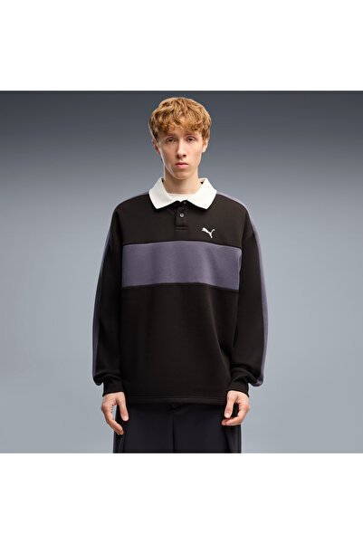 Puma T7 Erkek Siyah Sweatshirt (636728-01)