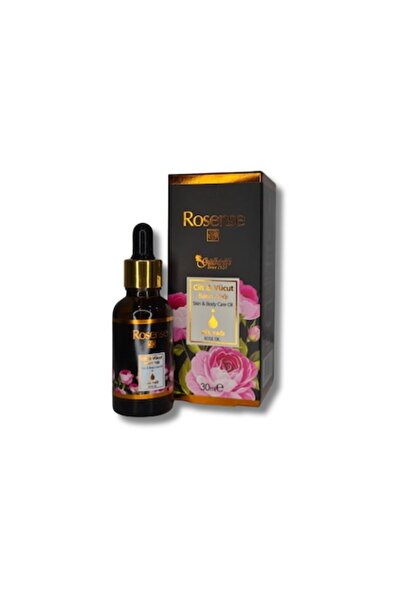 Rosense Cosmetic Oil, Rose Oil 30 ml, Hydrating, for Face