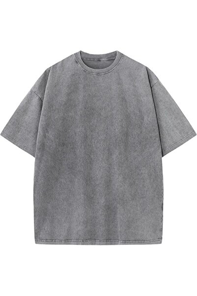 GENERAL Cotton T-Shirt Plus Size Oversize Short Sleeve Fashion Style Loose Fi...